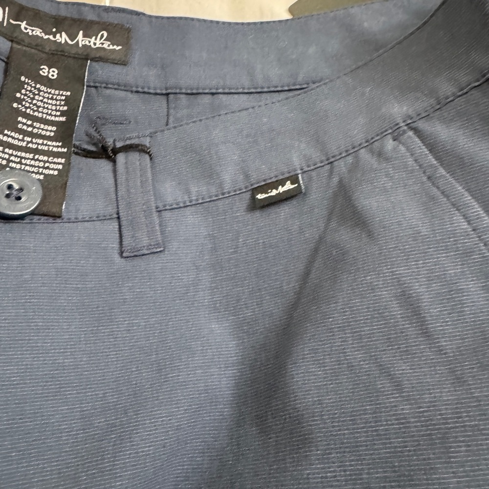 Travis Mathew Dark Blue Men's Shorts